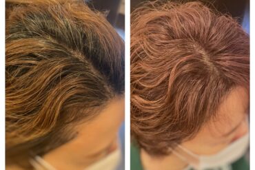 暗くならない白髪染め