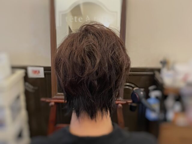 ショートパーマスタイル